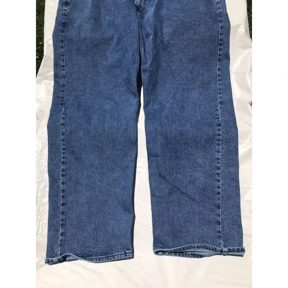 Levi's Mens Jeans 48x30 Blue Denim Straight Leg Classic Fit Big & Tall